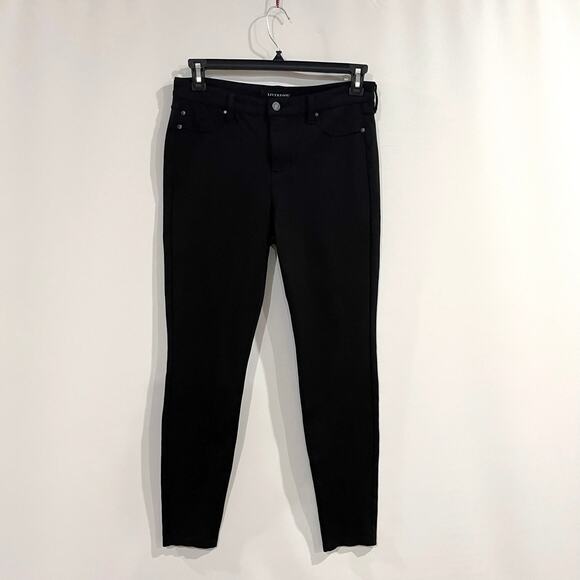 Liverpool Ponte Pant Size 8 29 Black Stretch Skinny 5 Pocket Design - Picture 2 of 15